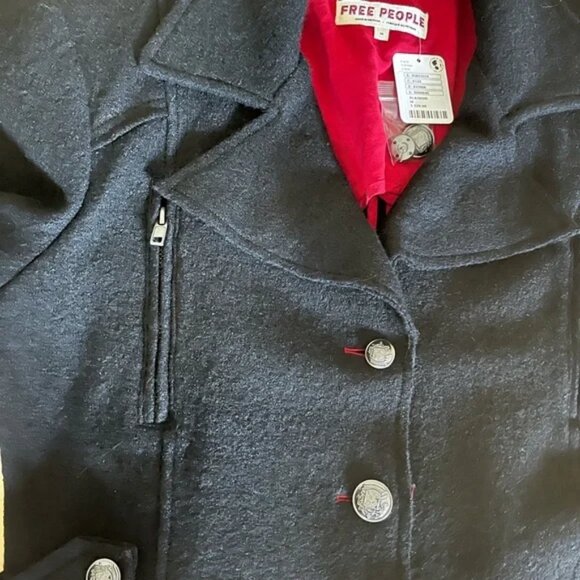 Free People Black Mimi Jacket - M - NWT - Picture 10 of 13